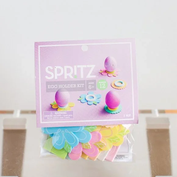 Easter Lot of Spr!tz Wooden Egg Holders Decorating Foam Egg Holders Qty 4 Each - Picture 4 of 7